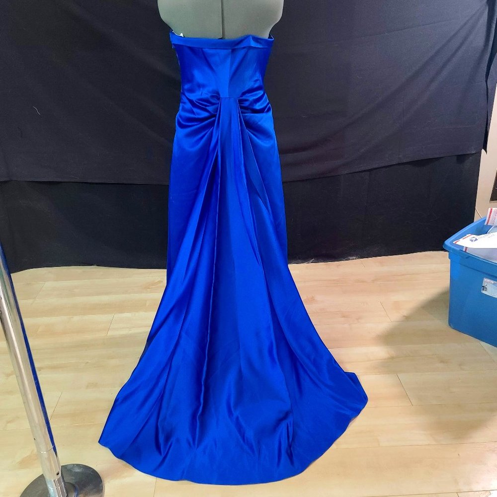 Royal Blue Evening Gown (David's Bridal)